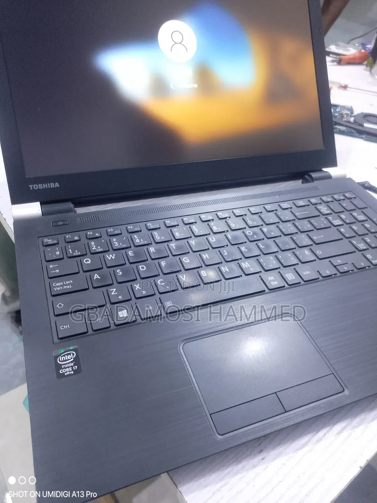 Laptop Toshiba Tecra A50 8GB Intel Core i7 HDD 500GB