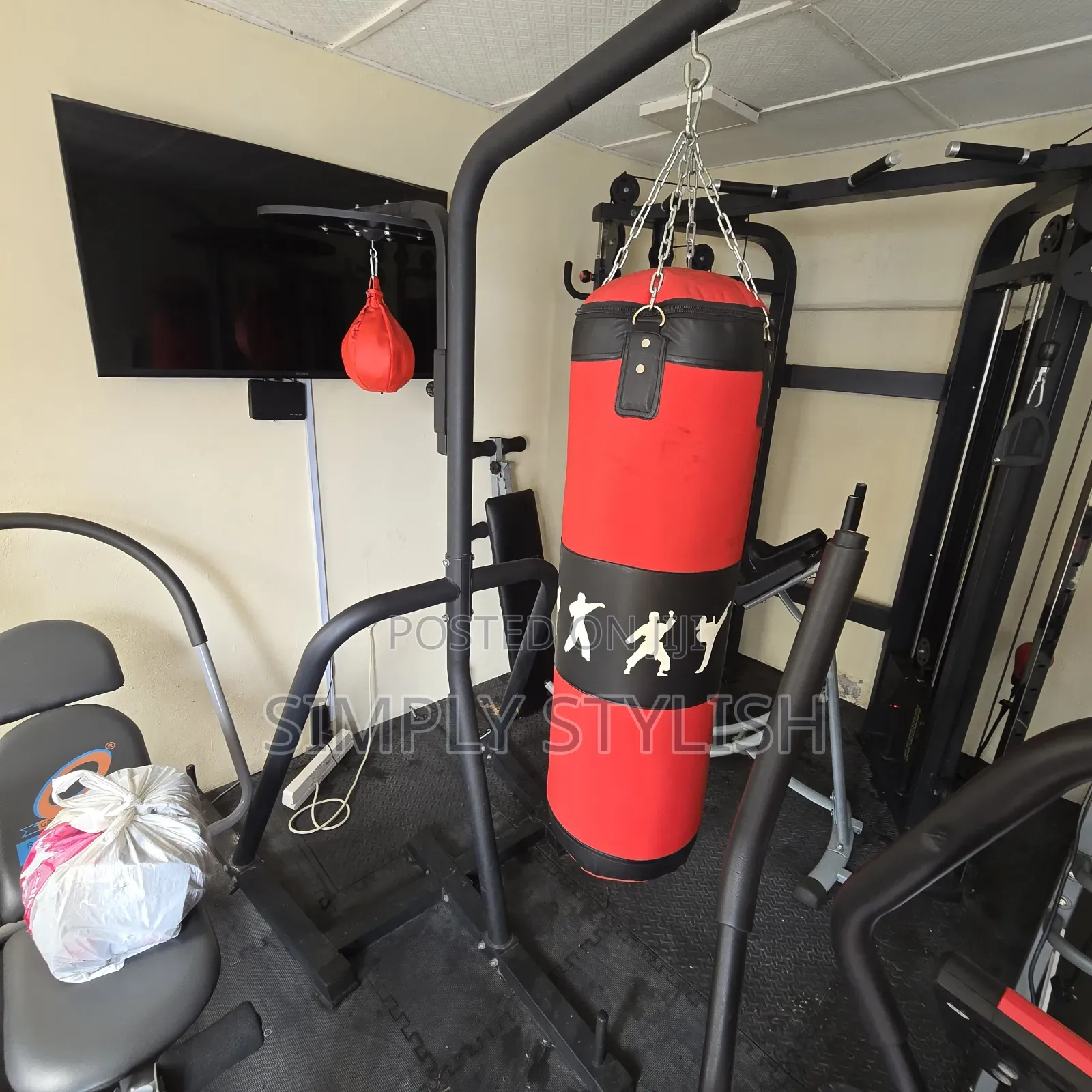 Punching Bag and Boxing Stand