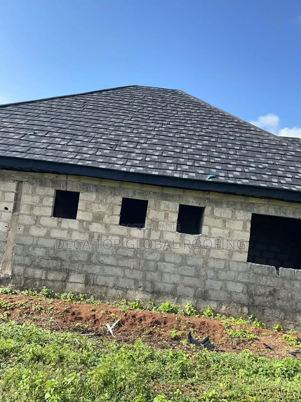 Shingle Design Black and White Stone Coated Roofing Sheets