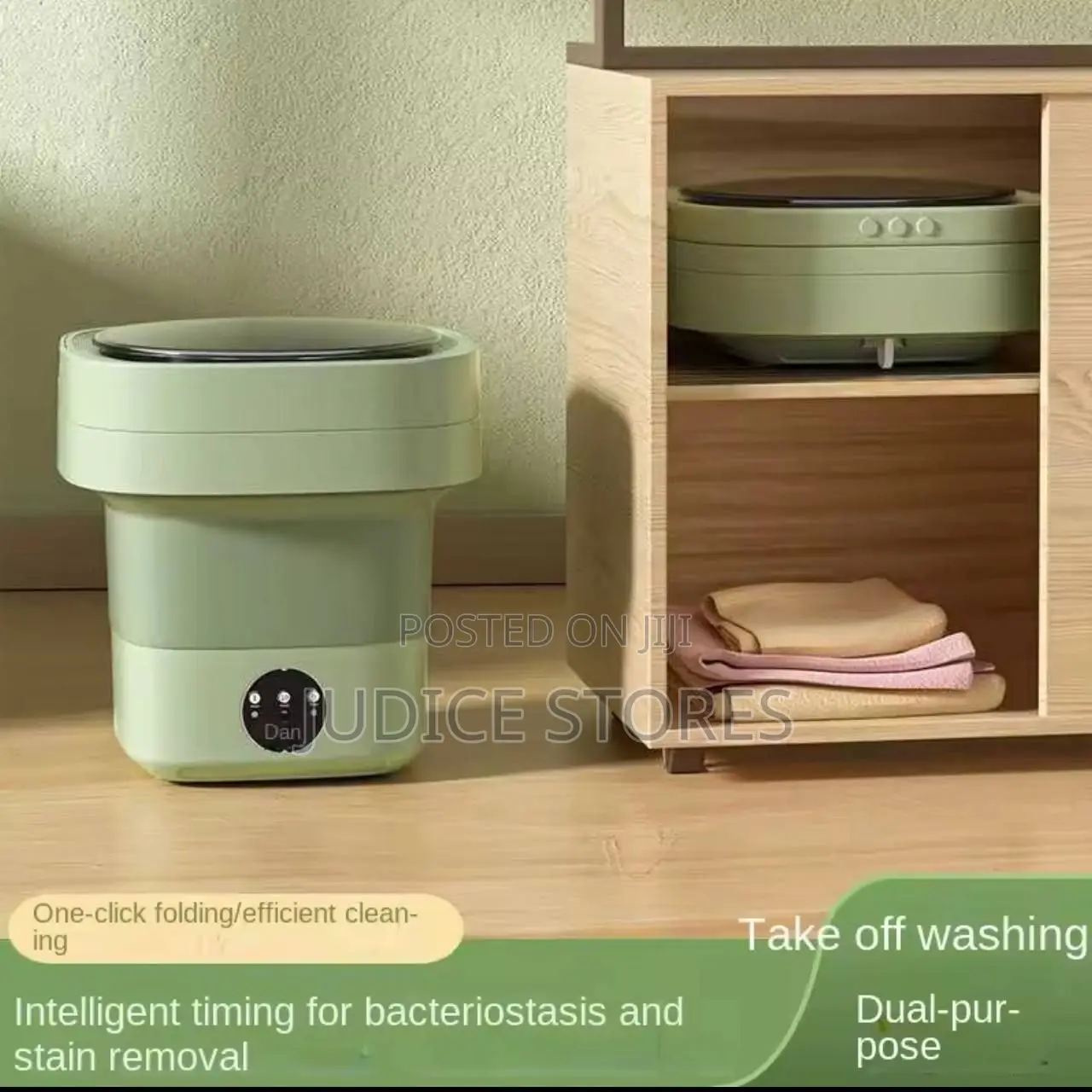 Foldable Mini Washing Machine for Socks Underwear Panties