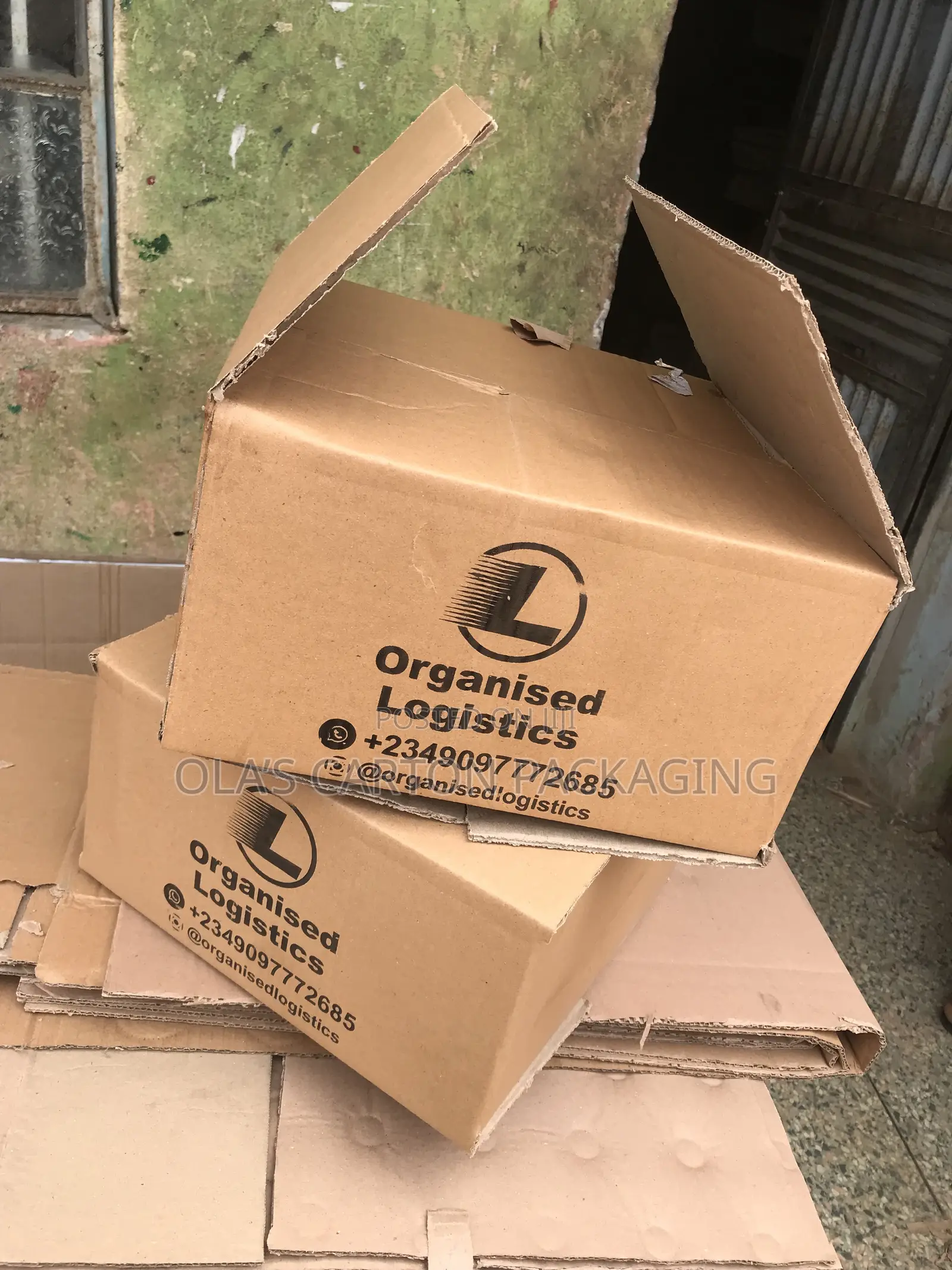 One Color Printed Carton
