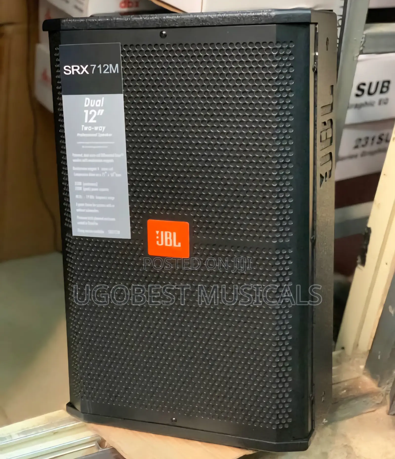 JBL Srx712m – Professional 12" Stage Monitor Speaker
