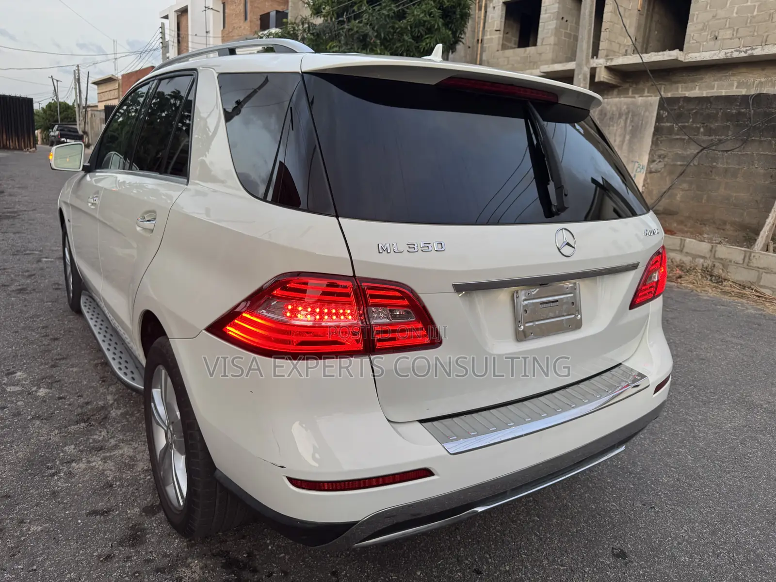 Mercedes-Benz M Class ML 350 4Matic 2012 White