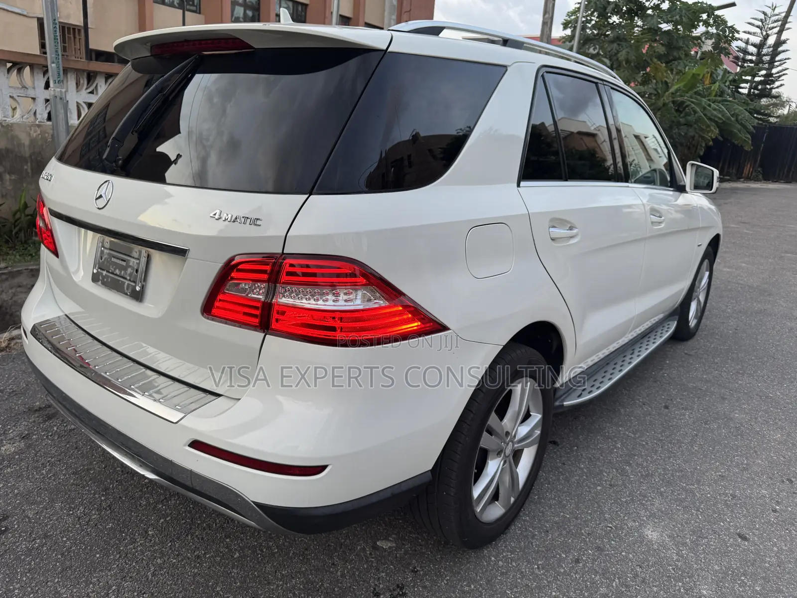 Mercedes-Benz M Class ML 350 4Matic 2012 White