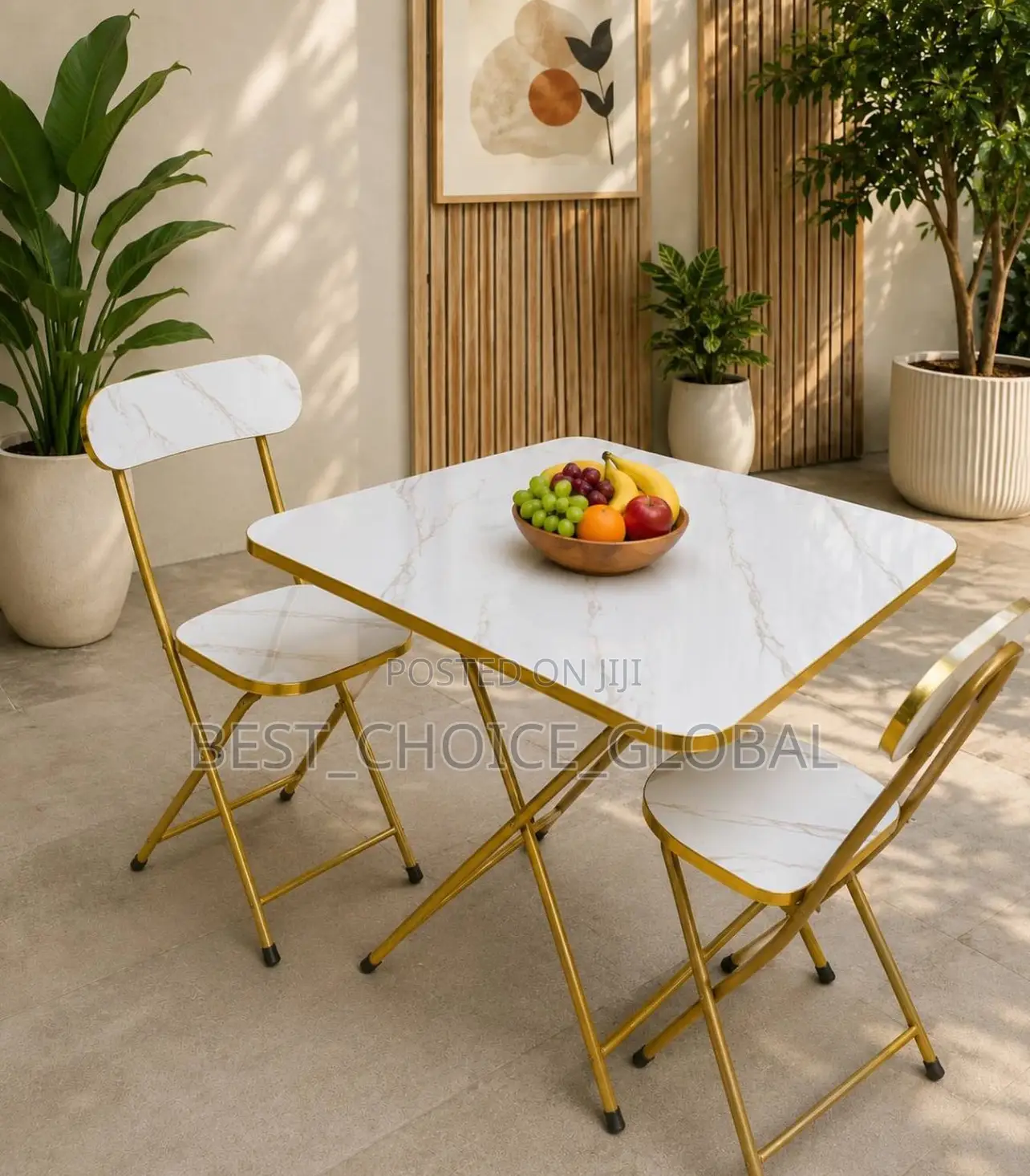 Classic High Quality Table and Chair 1 Table 2 Chair