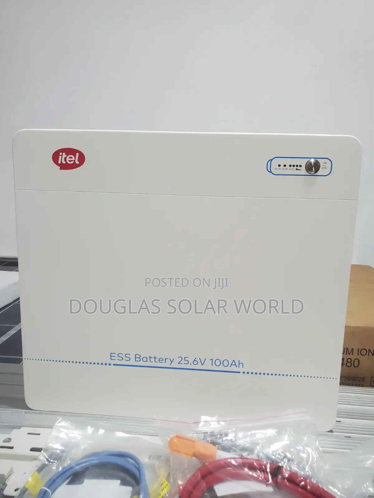 Itel 2.56kwh 25.6v (100ah) Lithium Ion Battery