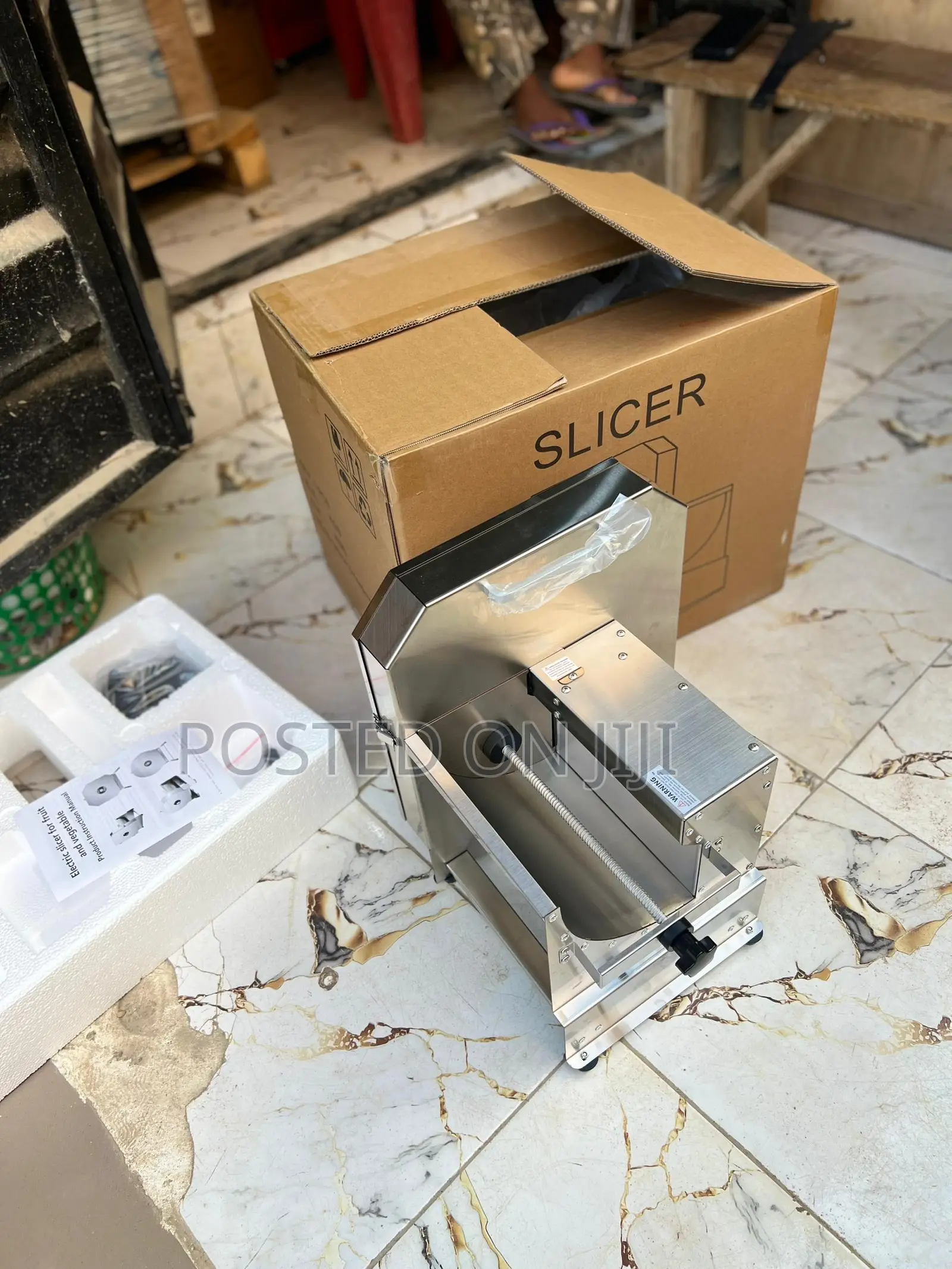 Manual and Electric Plantain Slicer