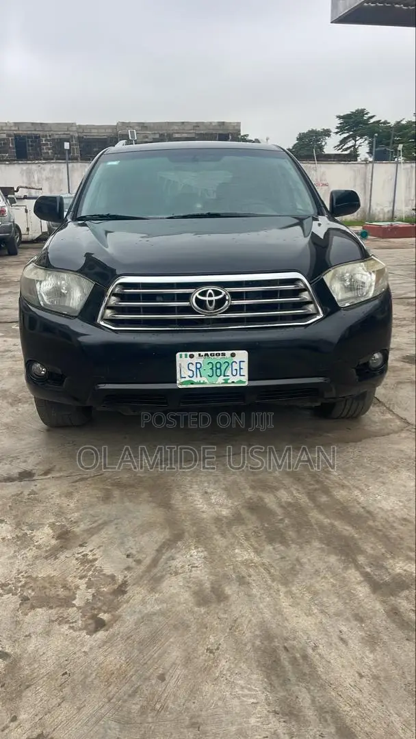 Toyota Highlander Limited 2010 Black