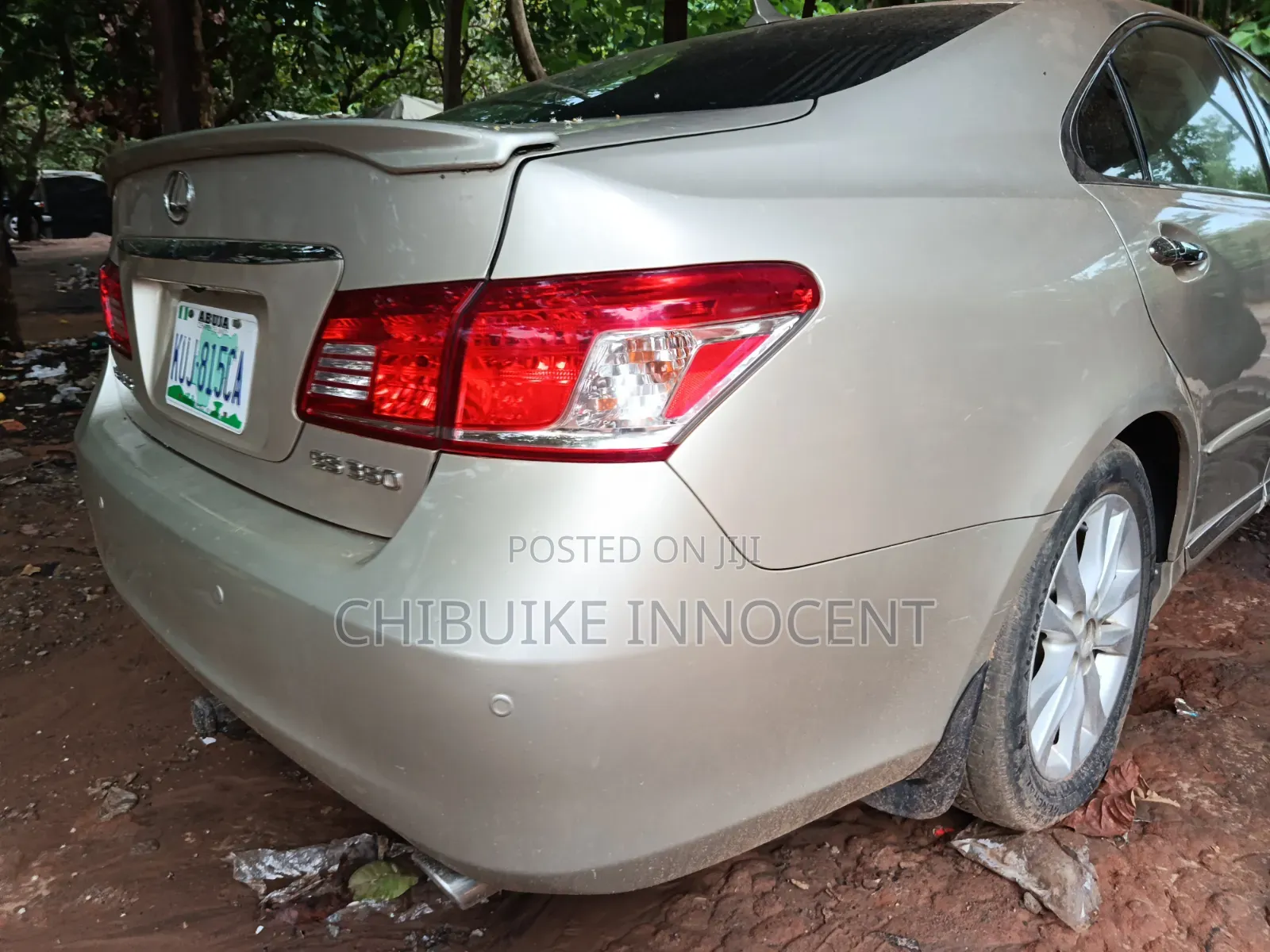 Lexus ES 350 2010 Gold