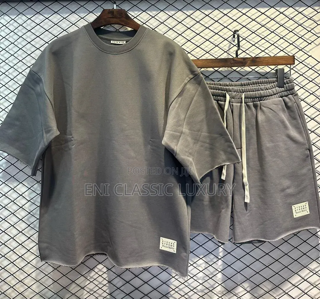 Cargo Top Quality Luxury Plain Up and Down Outfits Well Banded