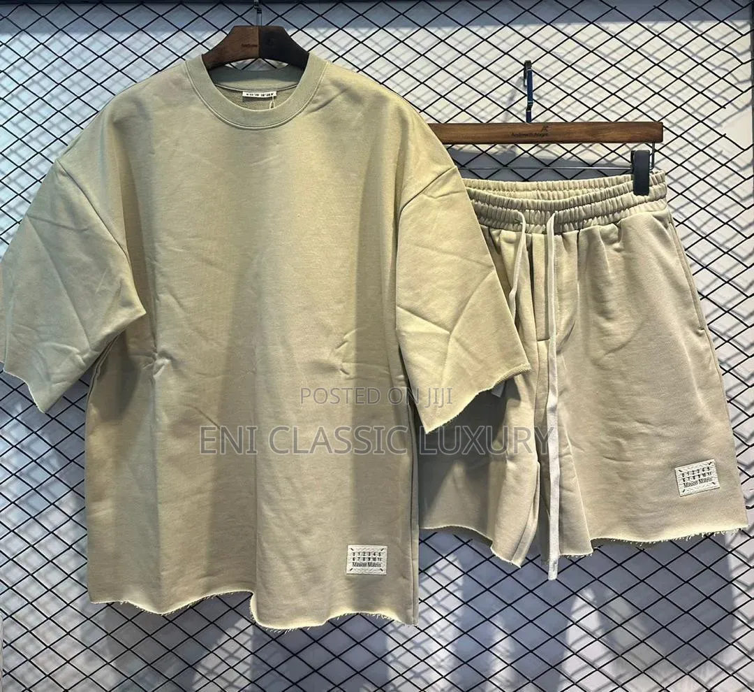 Cargo Top Quality Luxury Plain Up and Down Outfits Well Banded
