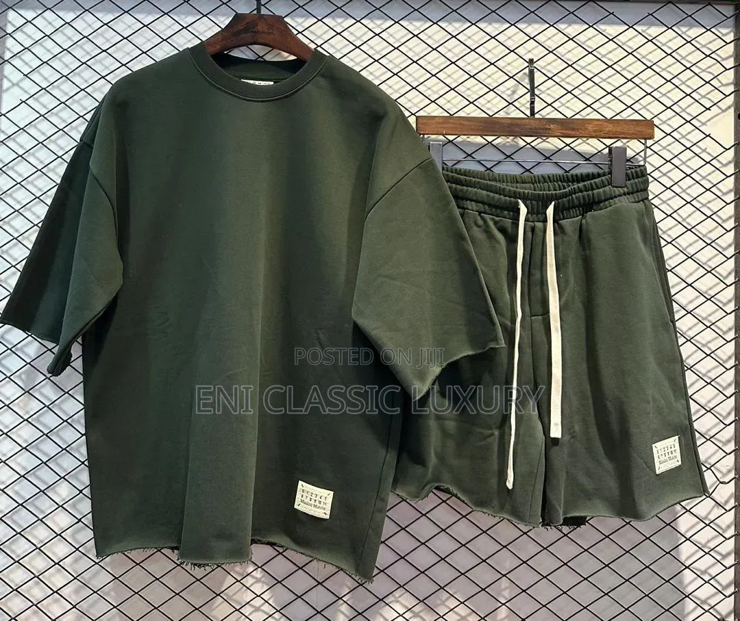 Cargo Top Quality Luxury Plain Up and Down Outfits Well Banded