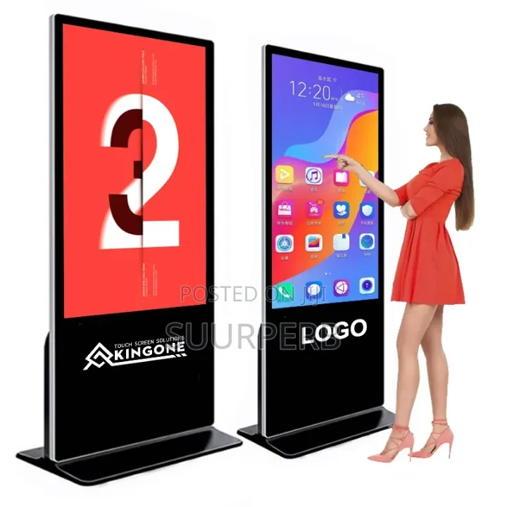 Floor-Standing Touch Screen Kiosk