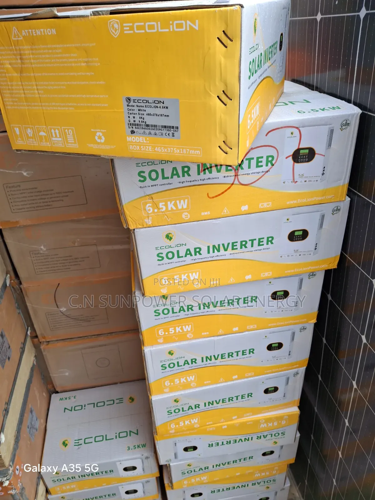 3.5kva/24v Ecolion Hybrid Solar Inverter