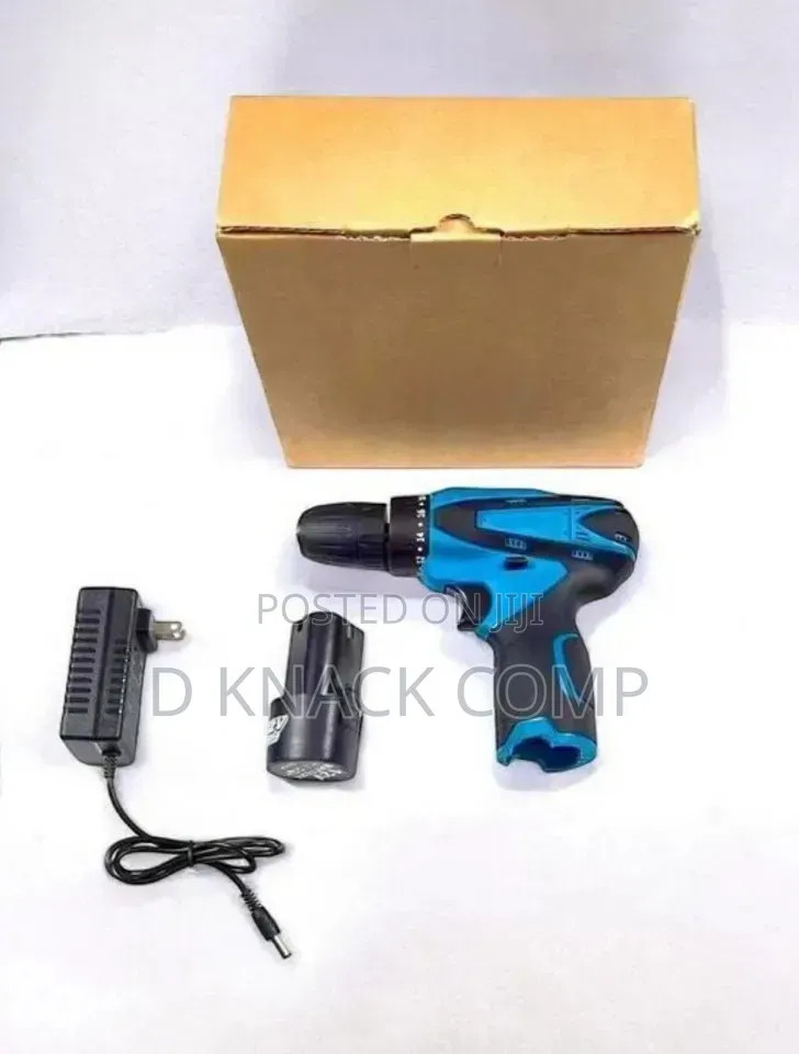 Cordless Power Rechargeable Dual-Speed Electric Drill Screwdriver