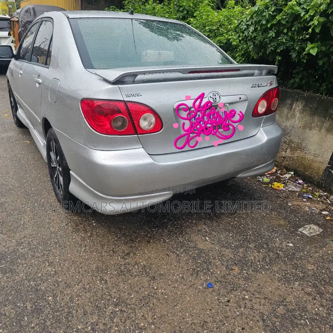 Toyota Corolla S 2005 Silver