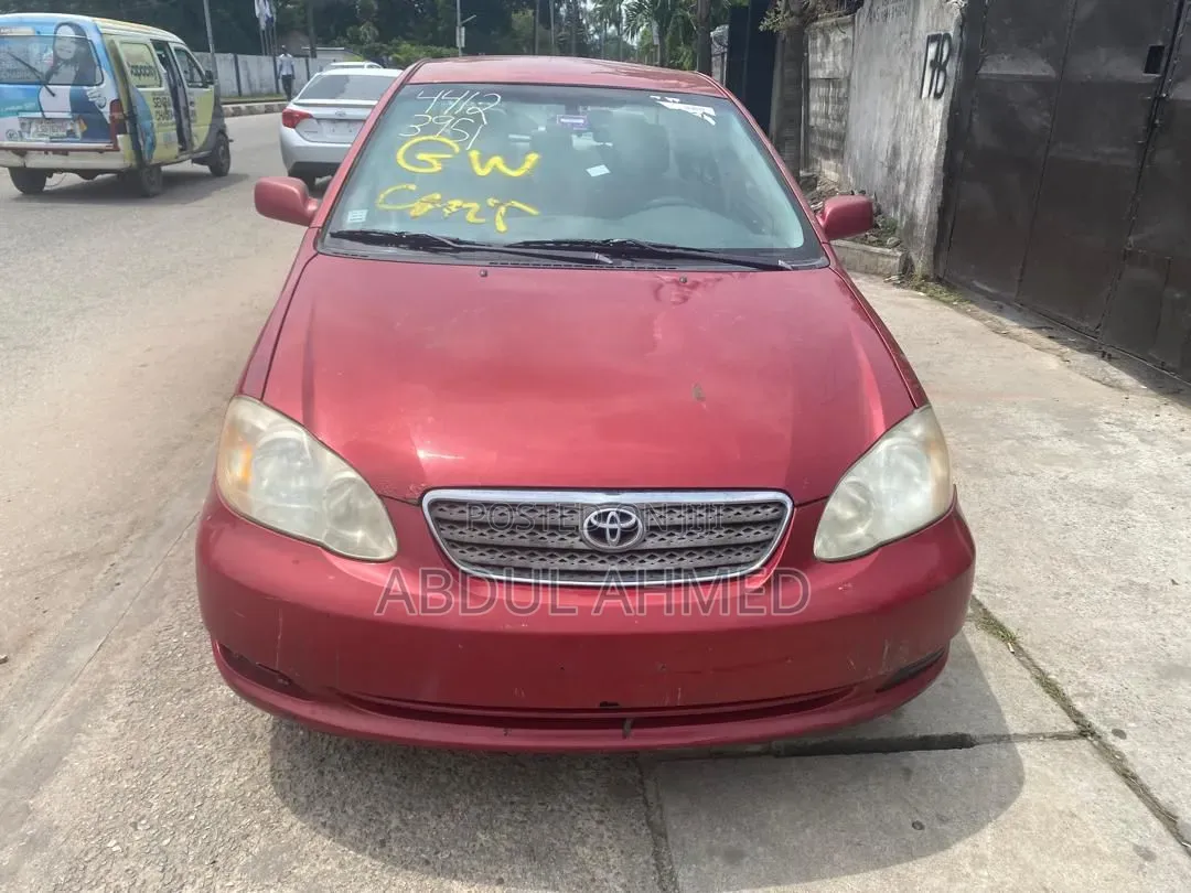 Toyota Corolla 2006 Red