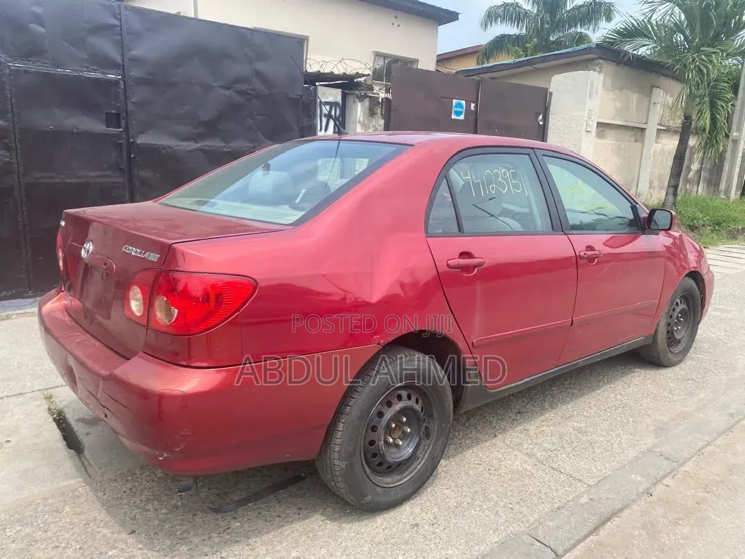 Toyota Corolla 2006 Red