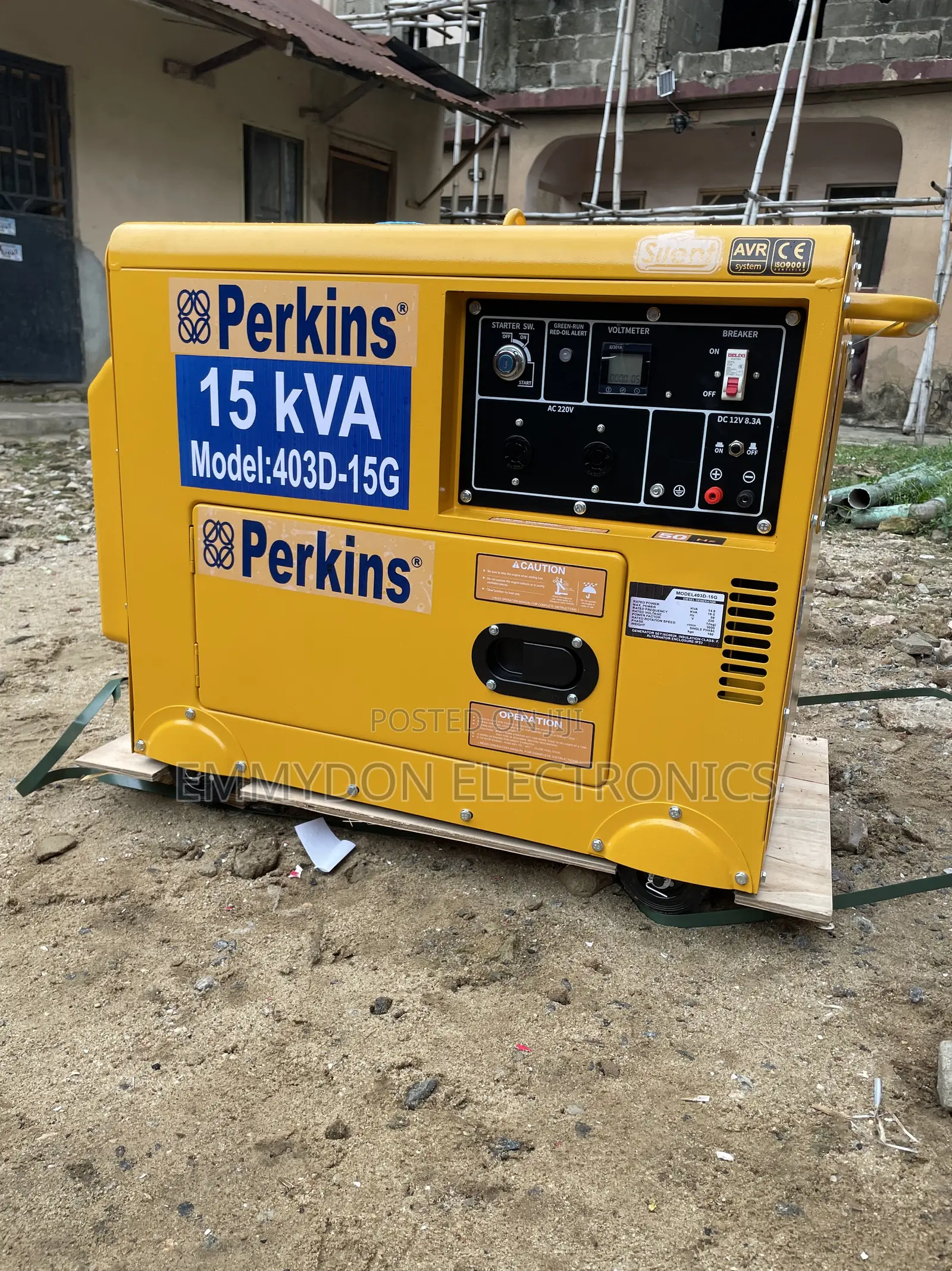 Perkins 15kva Diesel Generator for Continuous Operation