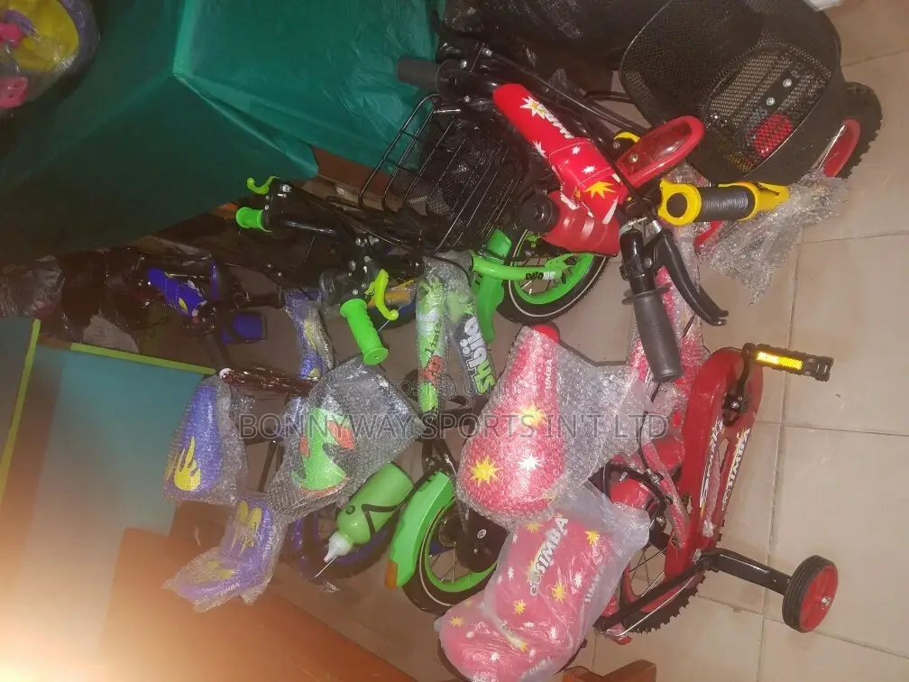 Good Size 12 Children Riding Bike