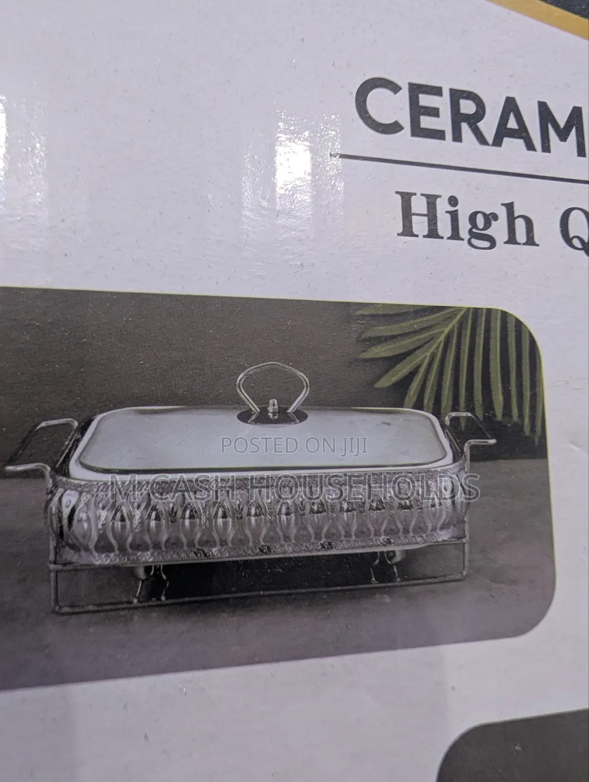 Luxury Gold 3 in 1 Ceramic Serving Dish