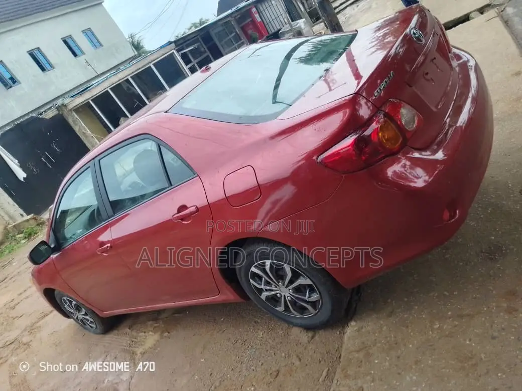 Toyota Corolla LE 4dr Sedan (1.8L 4 cyl 4A) 2009 Red
