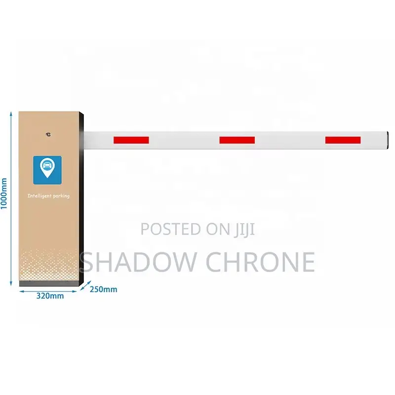 Smart Boom Barrier System With Safety Sensors