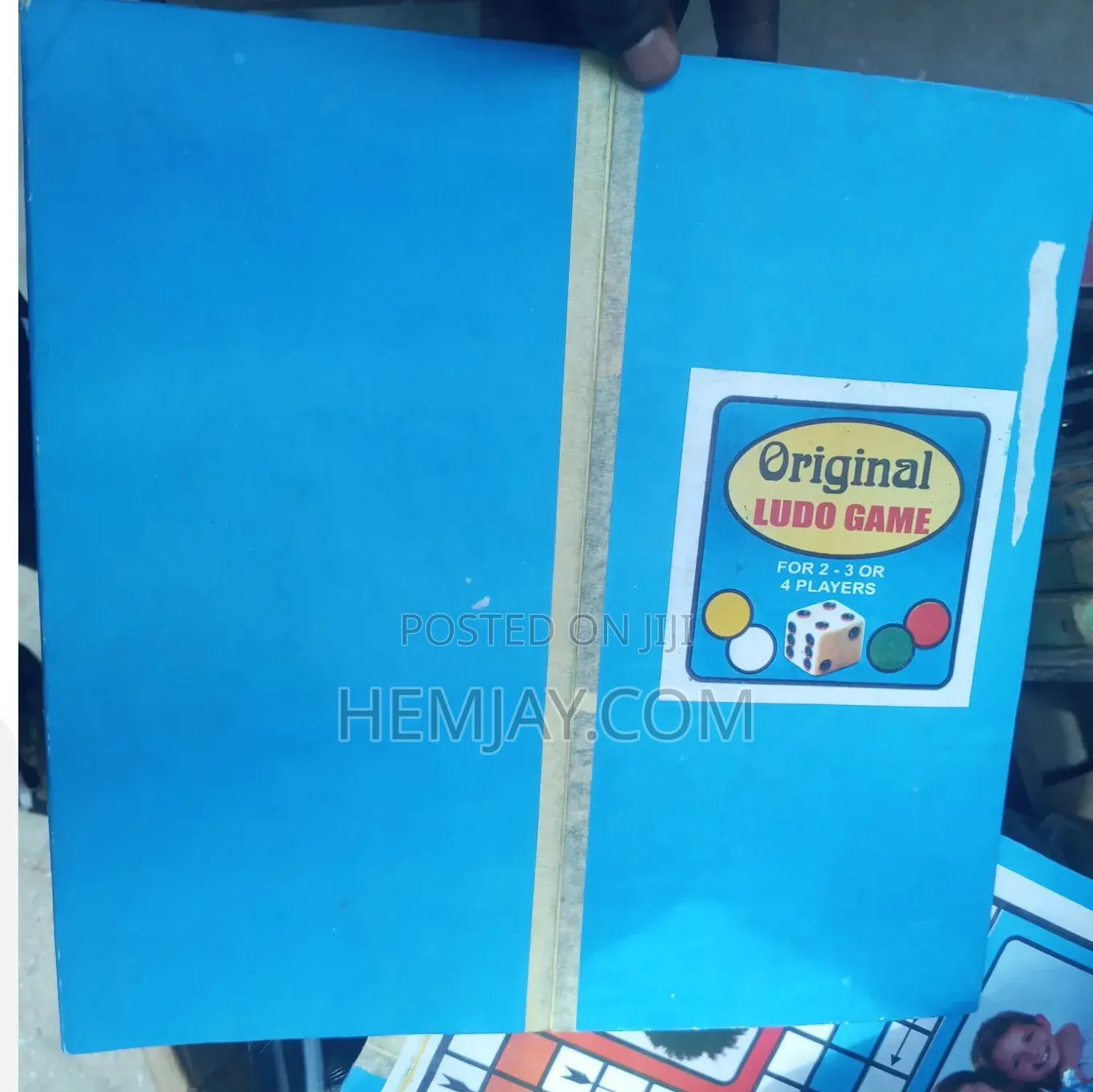 Original Fancy Portable Carton Ludo for Souvenir and Travelers