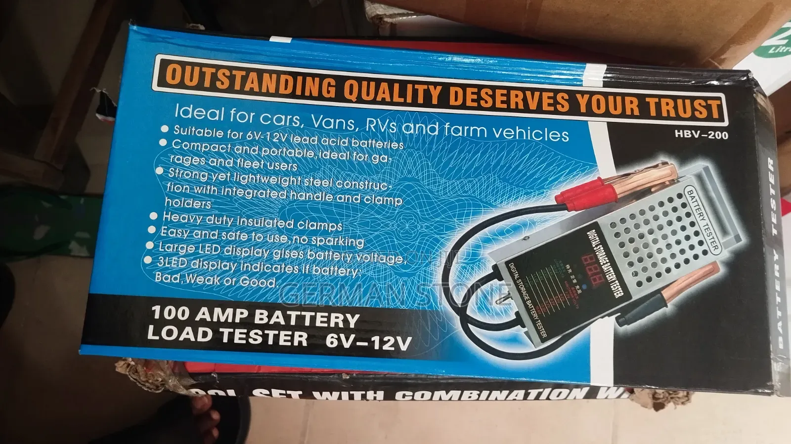 HBV-200 Analog 100 Amp Battery Load Tester