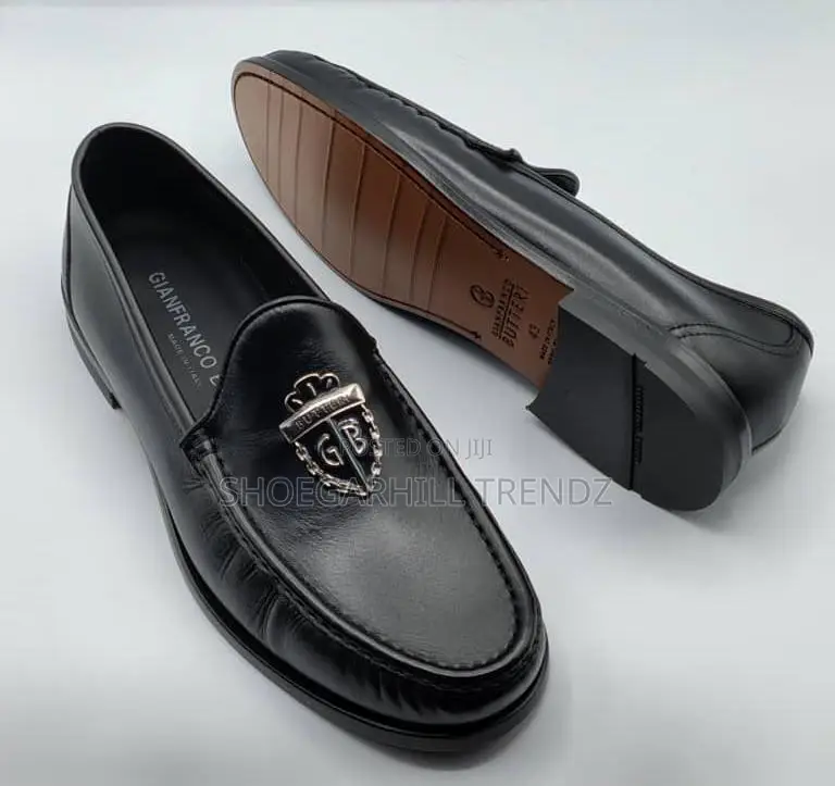 Italian Gb Premium Leather Suede Loafers for Men