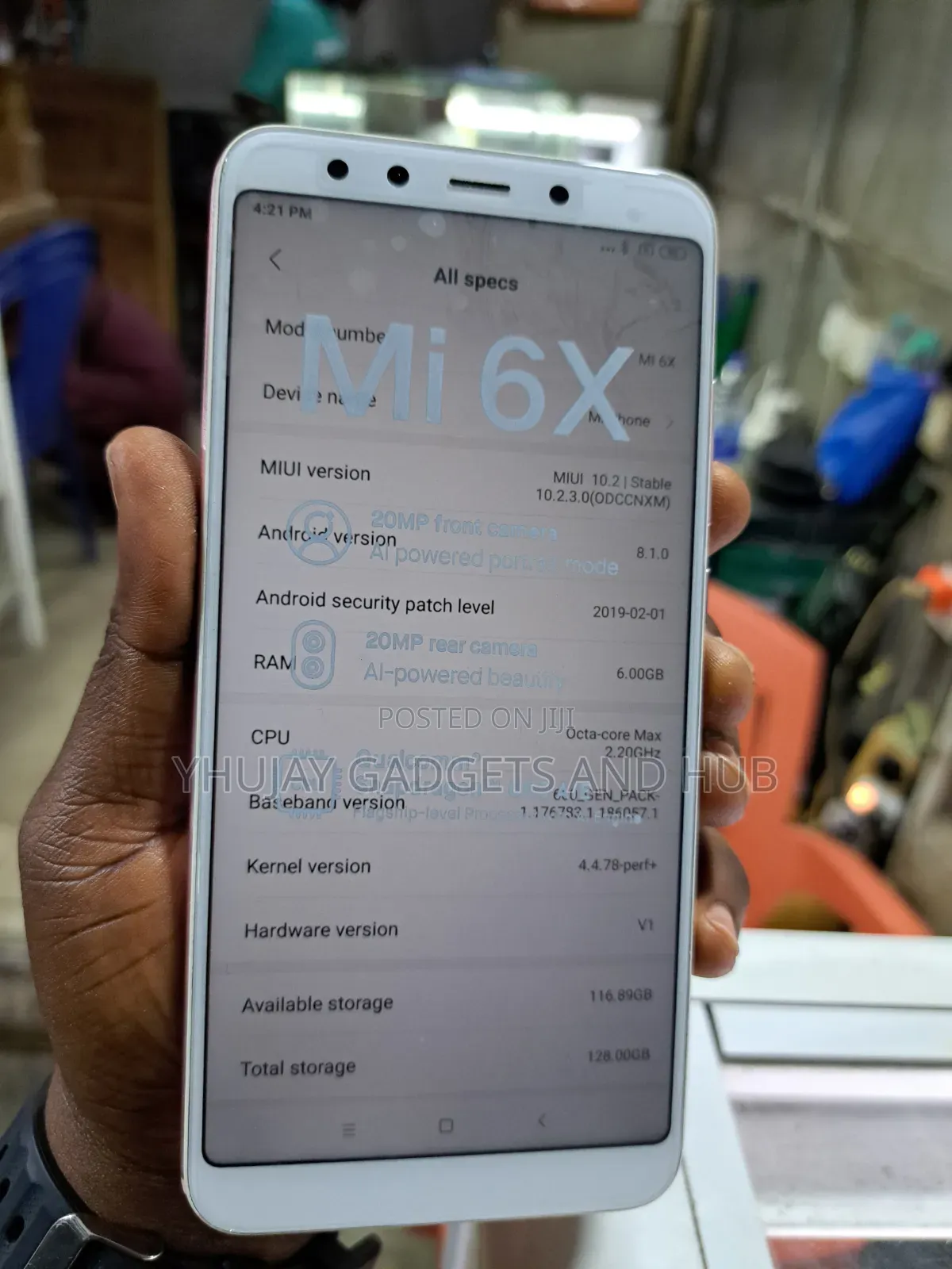 Xiaomi Mi A2 (Mi 6X) 128 GB Gold