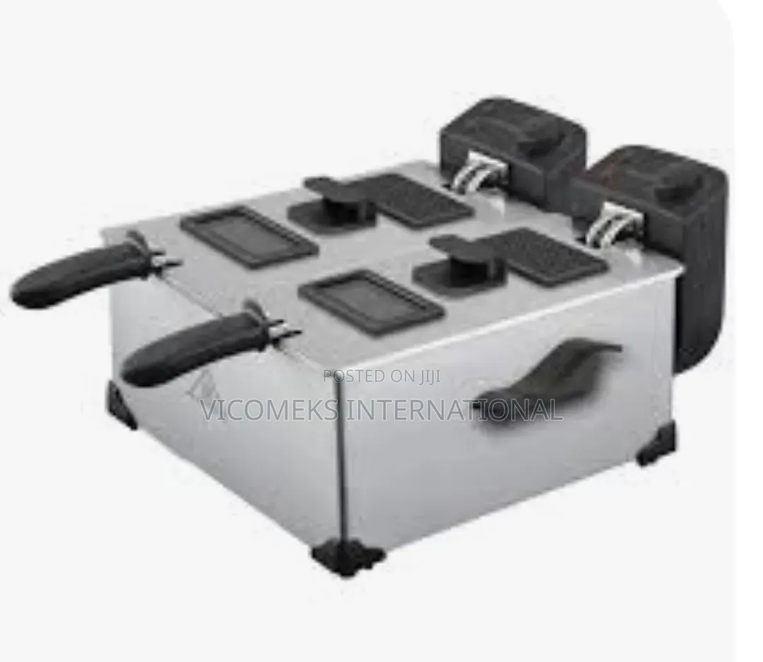 6l Dual Basket Deep Fryer 1800w Stainles