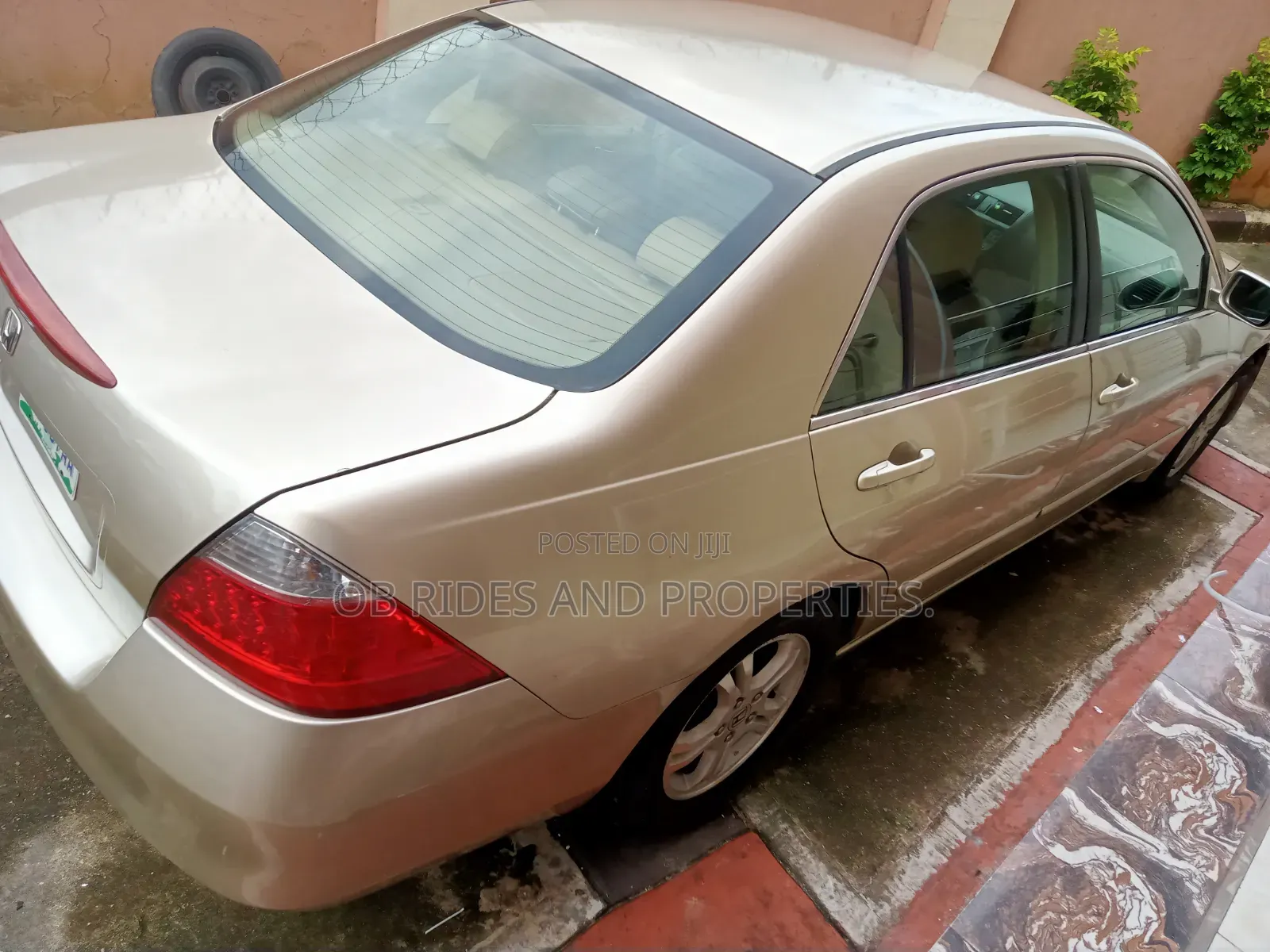 Honda Accord 2007 Gold
