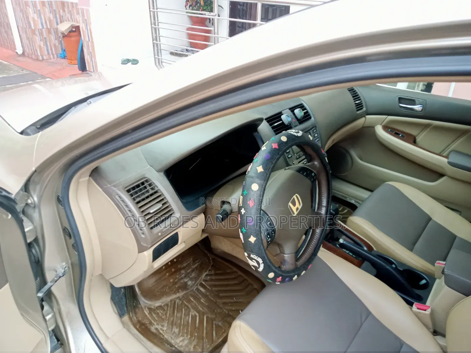 Honda Accord 2007 Gold