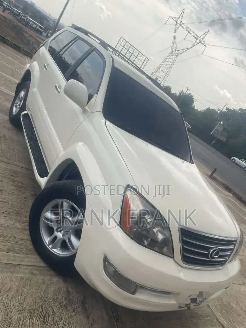 Lexus GX 470 Sport Utility 2005 White