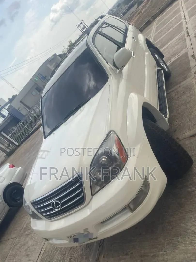 Lexus GX 470 Sport Utility 2005 White