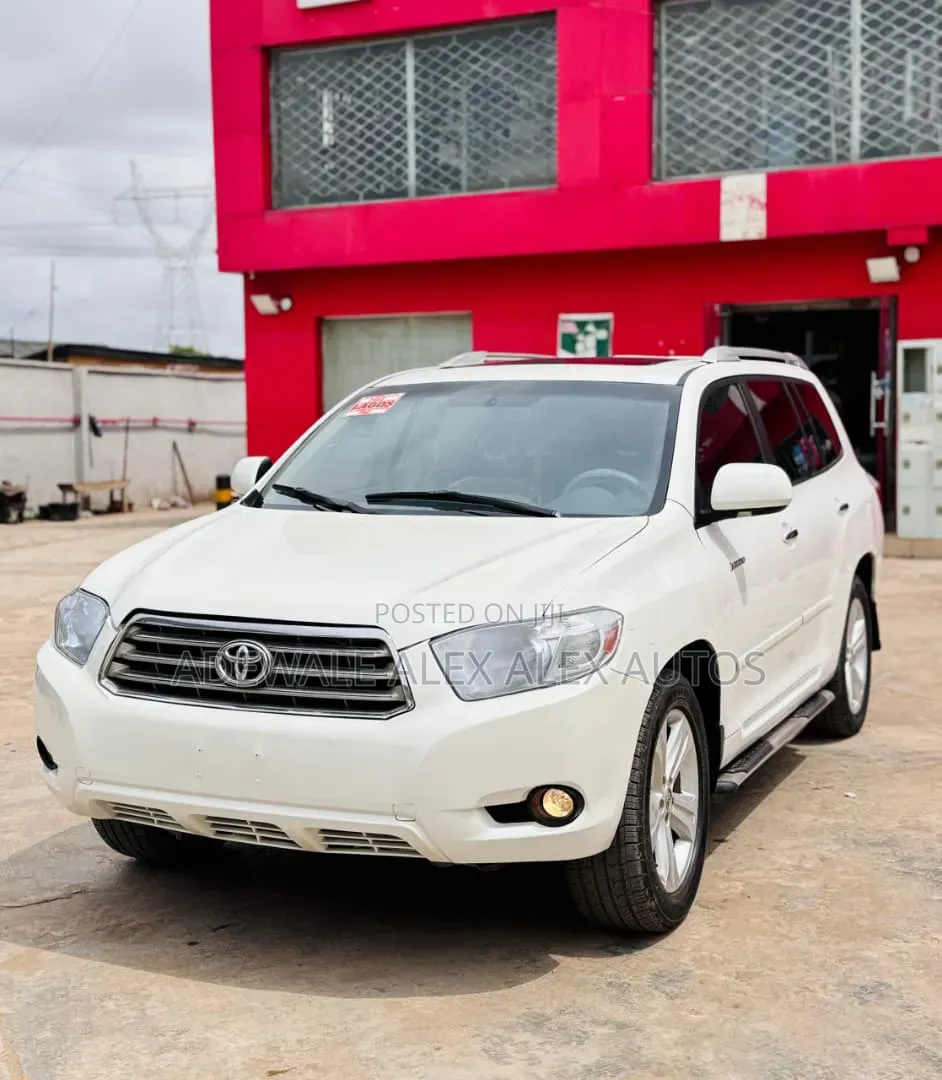 Toyota Highlander 2008 White