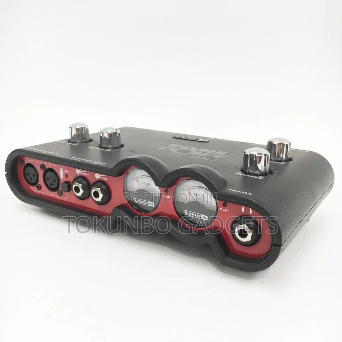 Line 6 Tone Port Ux2 Usb Audio Midi Recording Modeling Interface