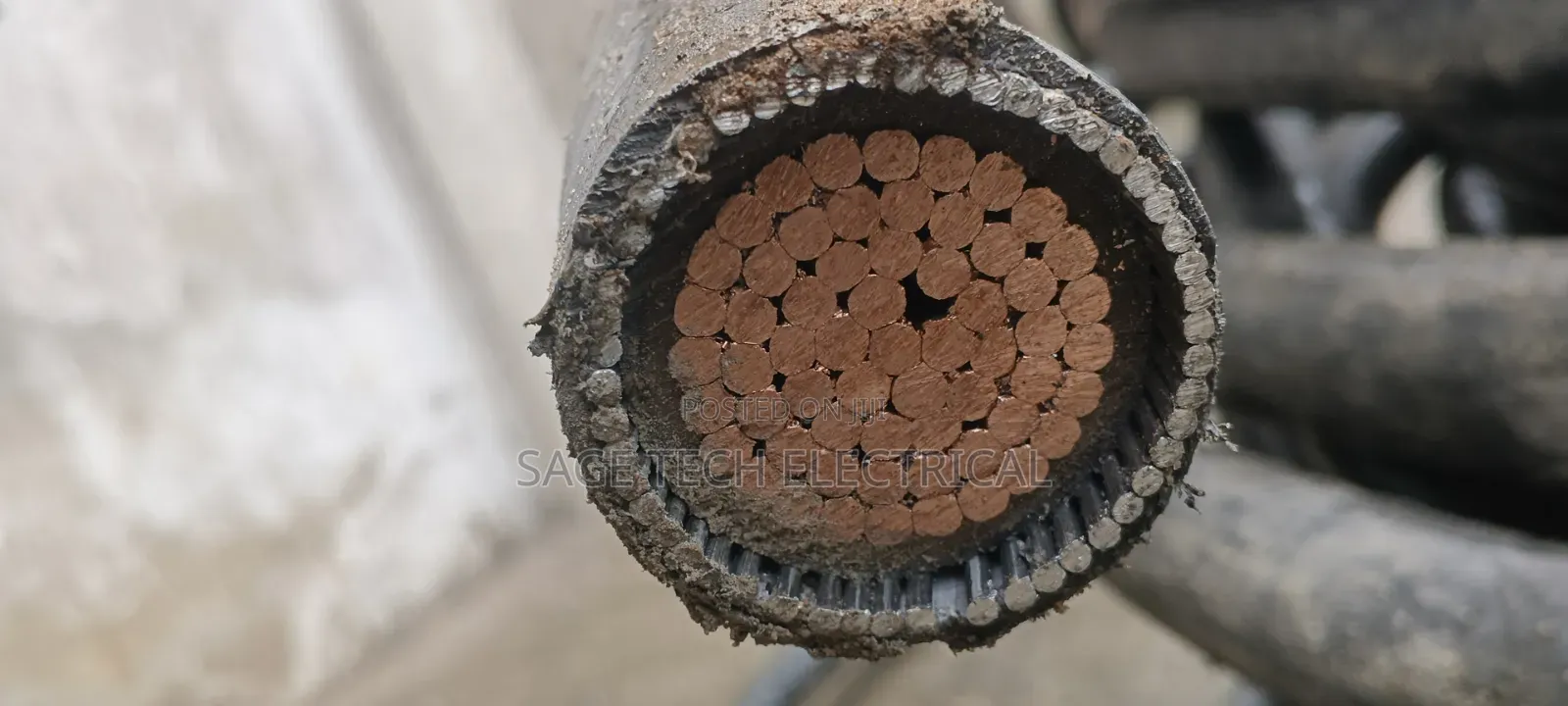 630mm Single Core PVC Swa PVC Armoured Cable