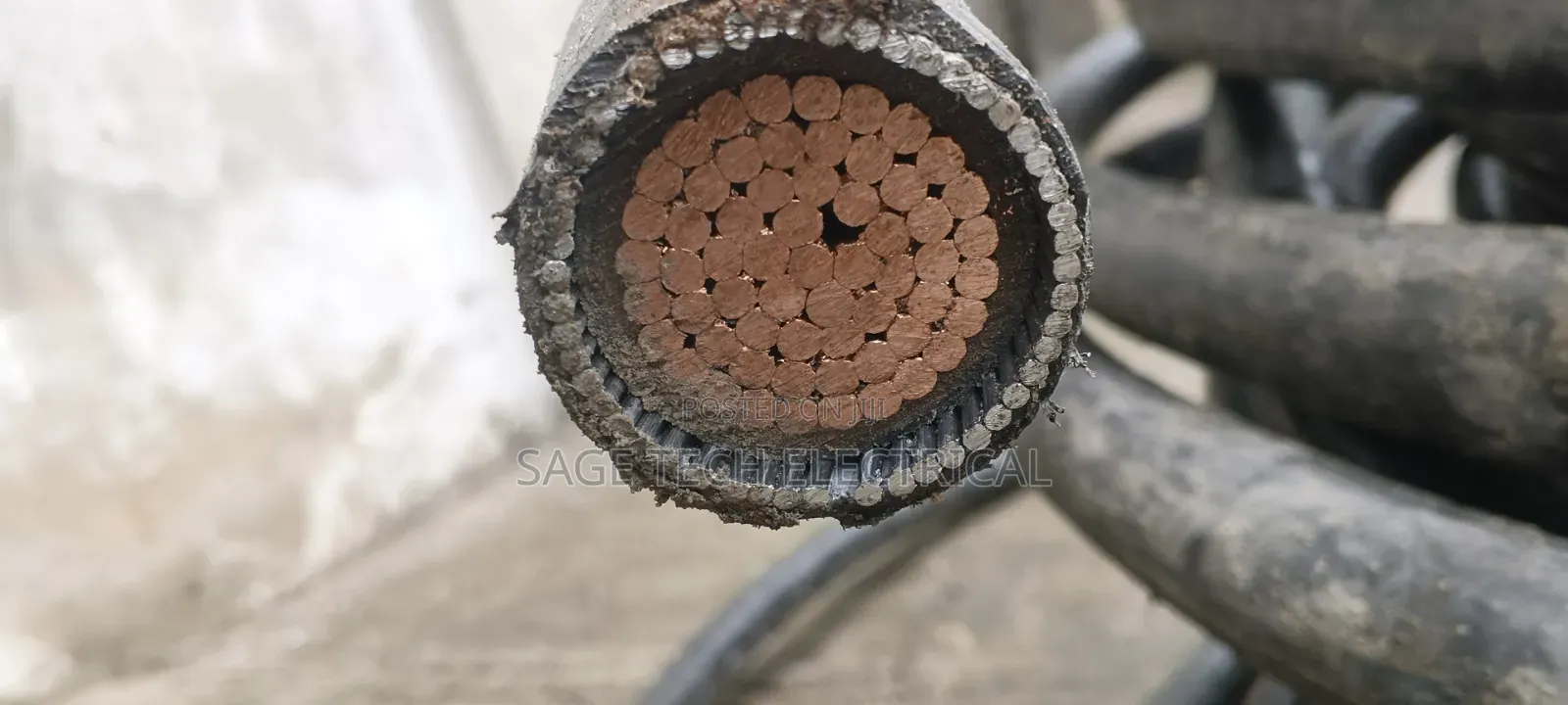 630mm Single Core PVC Swa PVC Armoured Cable