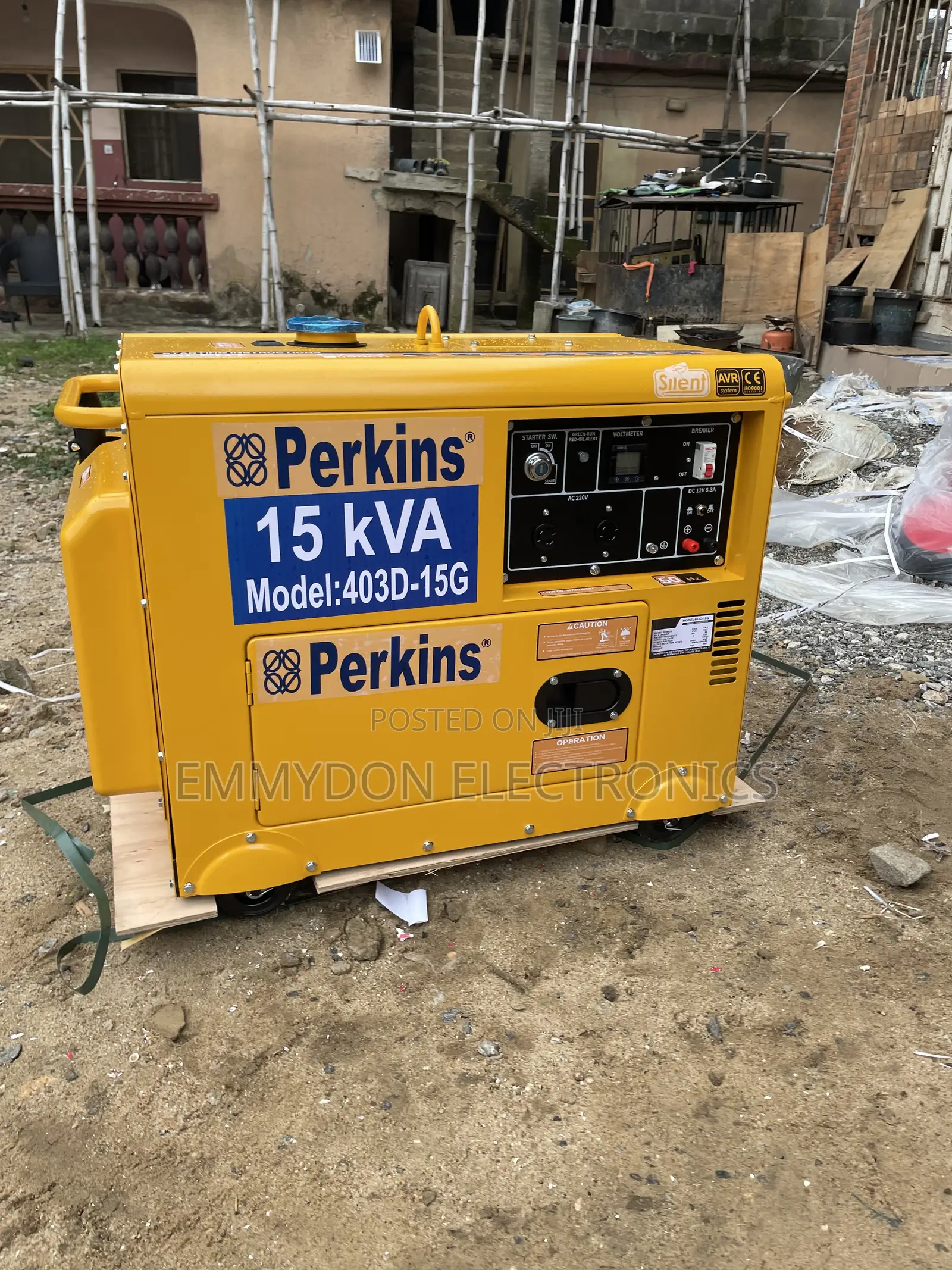 Perkins 15kva Diesel Generator Engineered for Excellence