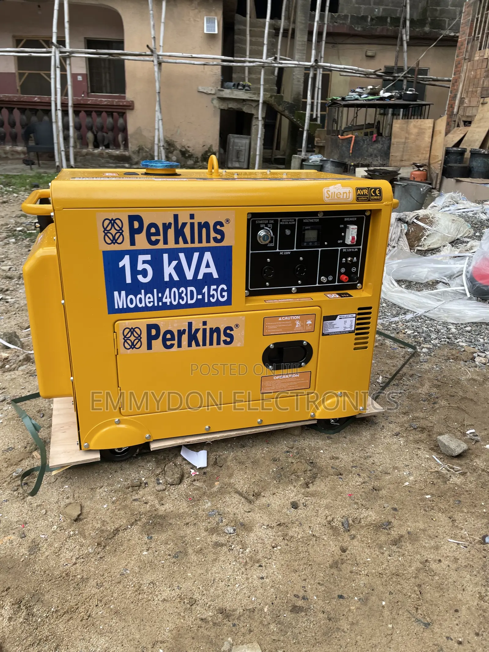 Perkins 15kva Diesel Generator Engineered for Excellence