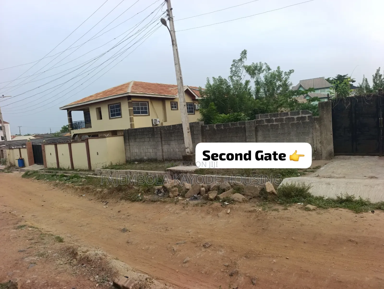 A Well Fenced and Gated Two Plots of Land