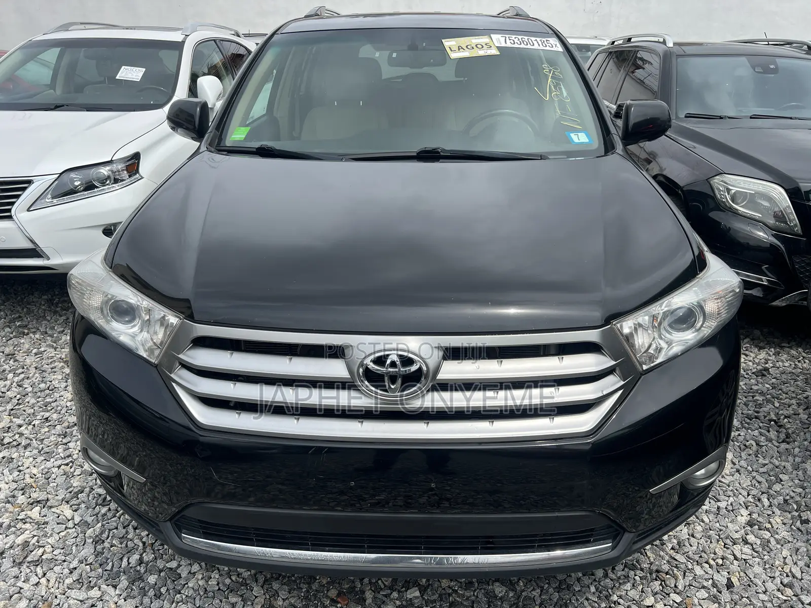 Toyota Highlander Limited 3.5l 4WD 2013 Black