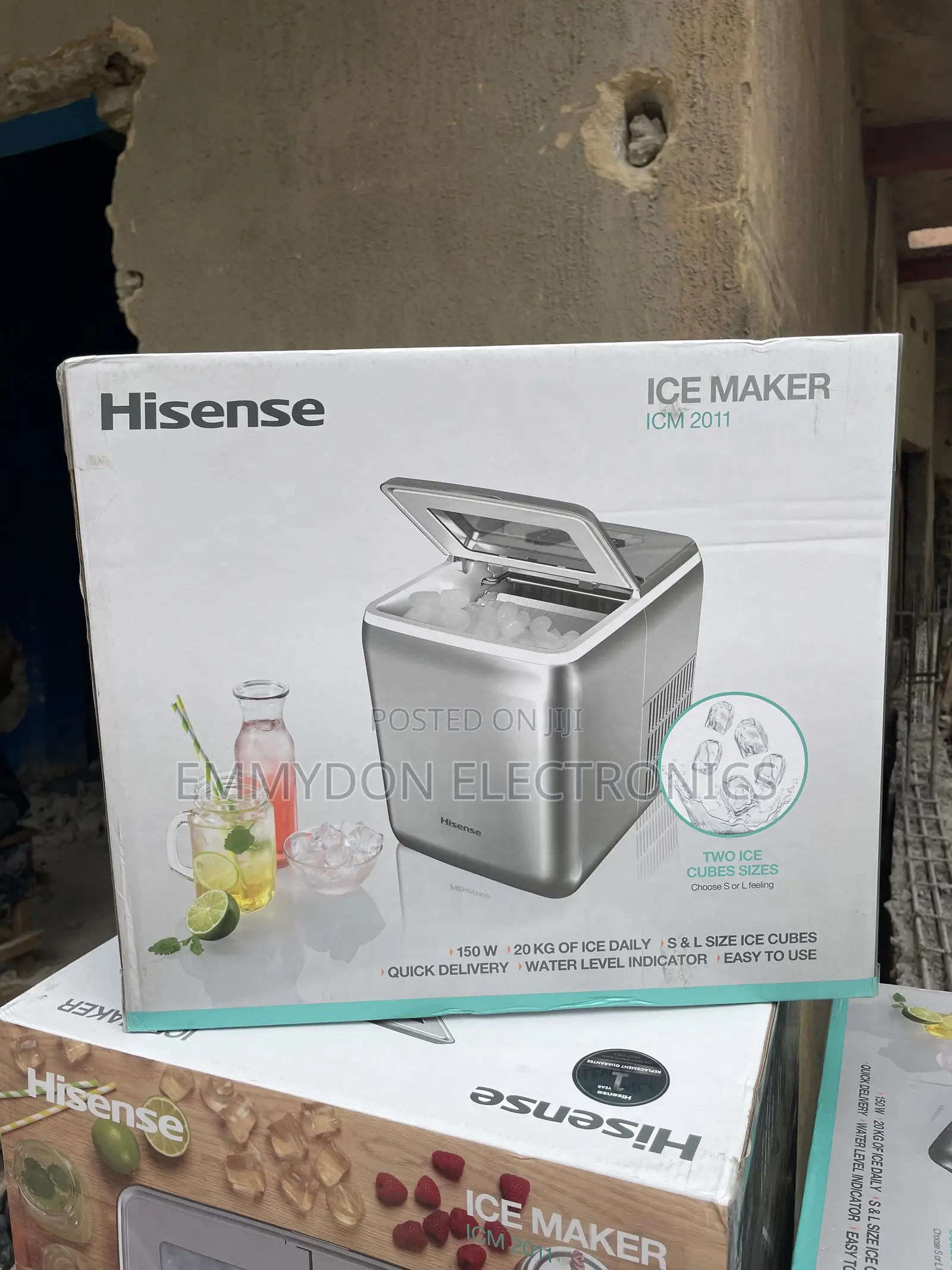 Hisense Icm2011 Ice Maker With Self-Clean Function