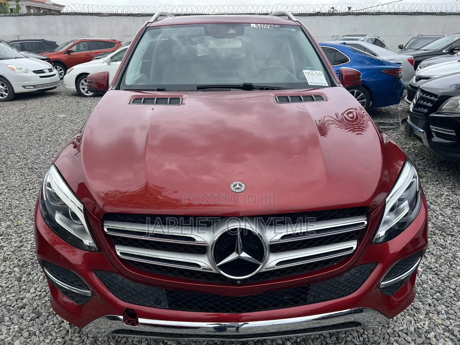 Mercedes-Benz GLE-Class 2018 Red