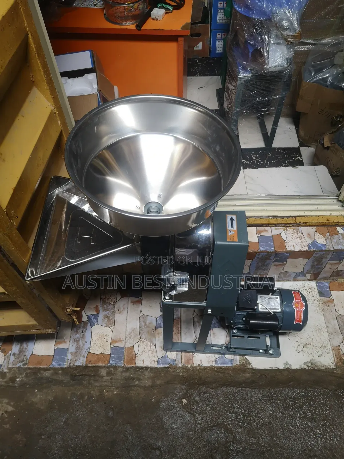 Commercial Stainless Steel Flour Grinding Machine