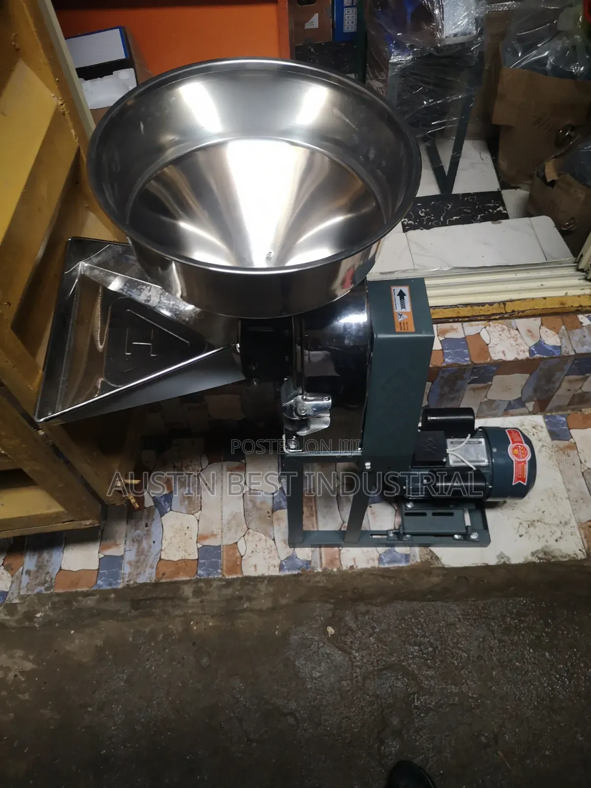 Commercial Stainless Steel Flour Grinding Machine