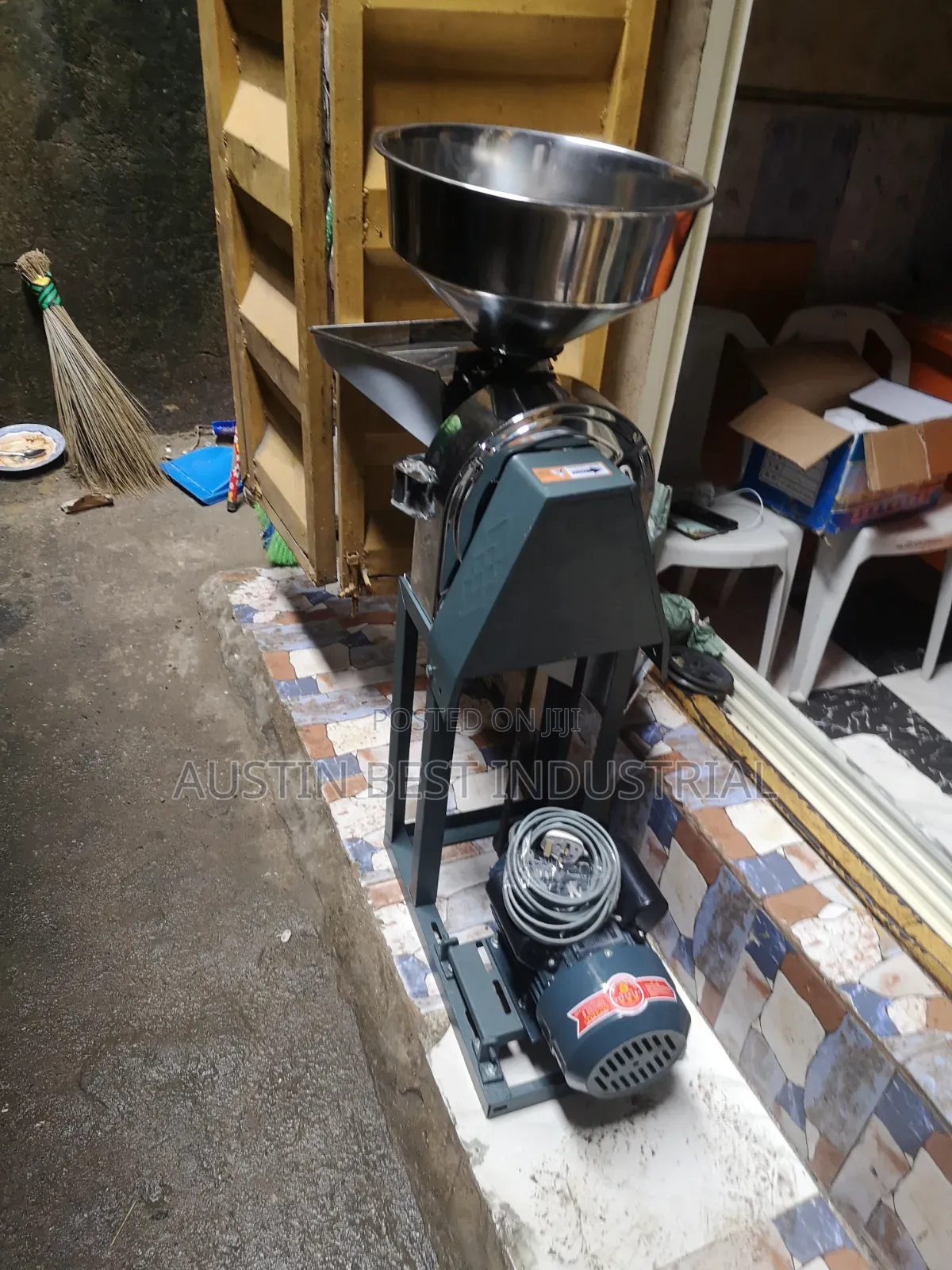 Commercial Stainless Steel Flour Grinding Machine