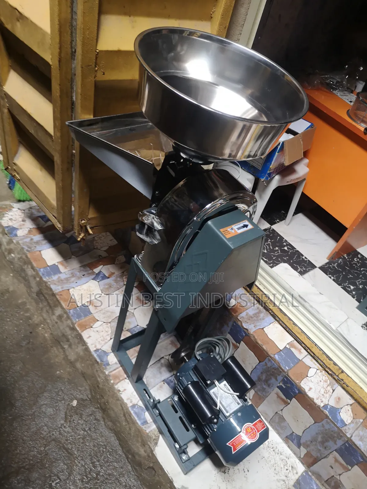 Commercial Stainless Steel Flour Grinding Machine
